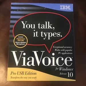 IBM ViaVoice Pro USB Edition Release 10 - Picture 1 of 3