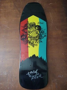 Tony Alva Street Posse Skateboard Skate Deck OG Reissue Signed 156 of 200 Unused - Picture 1 of 5