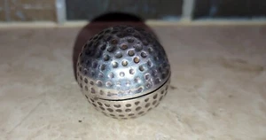 Boîte à Pilules Argent Massif 925 Tasco Balle de golf Mexique Mexico Vintage - Imagen 1 de 6