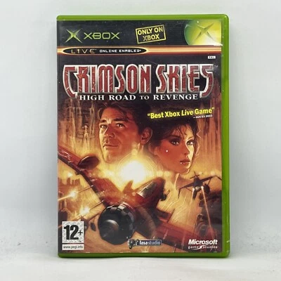 Crimson Skies High Road to Revenge Microsoft Original Xbox Game Free Post PAL - Image 1 of 4