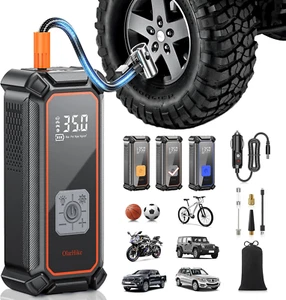 Cordless Tire Inflator Portable Air Compressor, Dual Mode Inflation, 5400Mah Aut - Picture 1 of 12