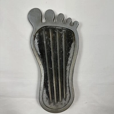Pedal de Gas Cal Customs Big Foot De Colección Plateado y Negro Foto 1 de 4