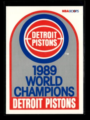 1989-90 NBA Hoops Detroit Pistons 1989 World Champions #353 - image 1 of 2