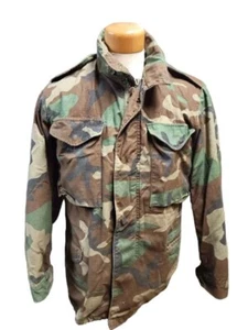 U.S. Armed Forces - M-65 Field Jacket - Woodland Camo - Small/ Regular - Picture 1 of 4