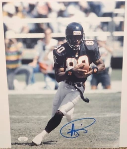 Andre Rison Atlanta Falcons Packers Michigan State Autographed 11x14 JSA - Picture 1 of 2