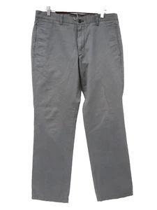 Pantalones chinos caqui originales Gap para hombre 34X32 gris 100 % algodón - Imagen 1 de 5