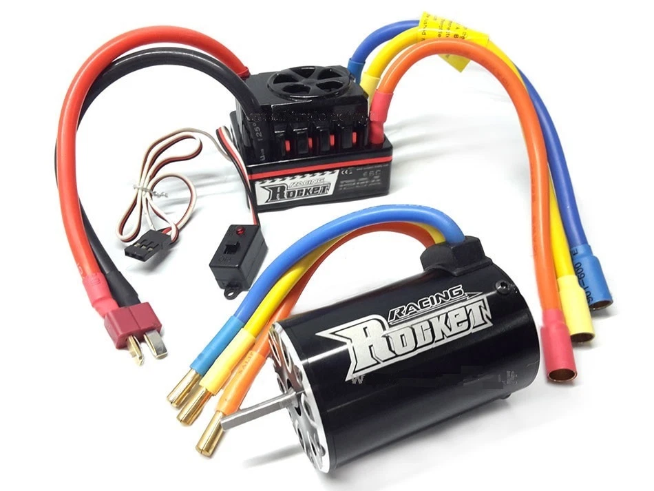 CY-800001-60 Combo Motore Elettrico ROCKET 550 BRUSHLESS 2600Kv + Regolatore 120 - Immagine 1 di 1