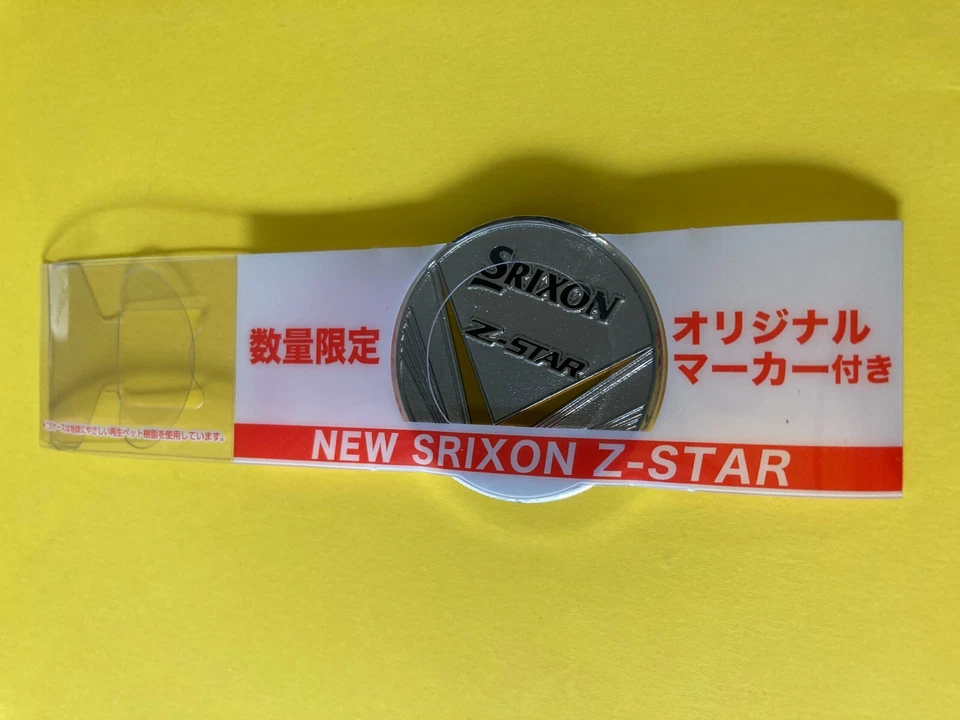 Мяч для гольфа SRIXON премиум маркер новинка новый японский серебристый - Изображение 1 из 4