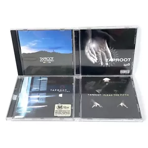 Taproot CD Album Bundle Lot x4 Gift, Plead The Fifth, Welcome, Blue-Sky Research - Picture 1 of 9