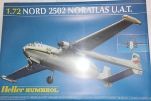 HELLER 1:72 NORD 2502 NORDATLAS U.A.T  - Picture 1 of 2