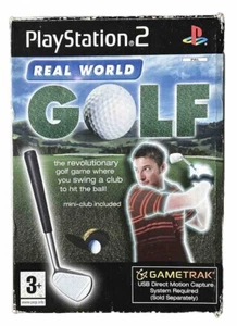 GAMETRAK REAL WORLD GOLF + CLUB - SONY PLAYSTATION 2 - JUEGO NUEVO PRECINTADO - Imagen 1 de 5