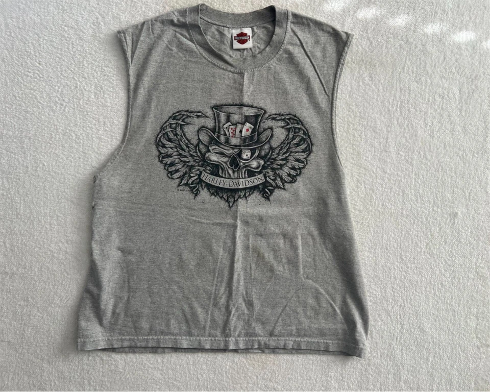 Harley Davidson Mens Las Vegas Nevada Sleeveless T-Shirt XL - Image 1 of 4