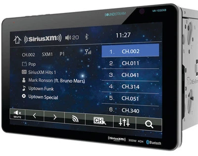 Soundstream VR-1032XB 2-Din Detachable 10.3" DVD CD SD Player Bluetooth SiriusXM - Image 1 of 4