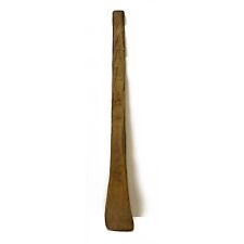 Antique Primitive Hand Carved Wooden Spatula Mixing Paddle Kitchen Tool 21"