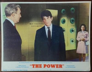 Suzanne Pleshette Michael Rennie George Hamilton Power original Lobby Card 3600