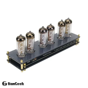 IV11 VFD Clock Fluorescent Nixie Tube Clock 6 Colors Time Date Temp (& Tubes) - Picture 1 of 6