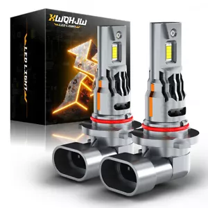 9006 HB4 Front LED Headlight Low Beam Bulbs 6000K Super Bright White Upgrade Kit - Bild 1 von 10