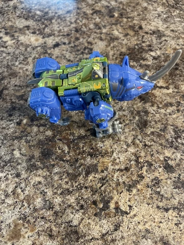 Hasbro Transformers Beast Wars Transmetals Rhinox Fox Kids Complete Cover