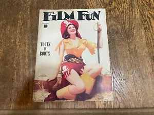 Film Fun Magazine December 1940 Mae West Hedy Lamarr Vintage Pinups Cheesecake - Picture 1 of 5