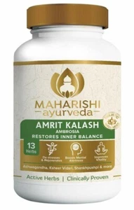 2 packs X Maharishi Ayurveda Amrit Kalash Ambrosia 60 Tabs FREE SHIPPING - Picture 1 of 3