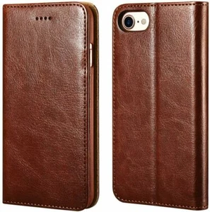 Funda Cartera de Cuero con Soporte Abatible iPhone SE 2 Gen/3ª Generación 7/8 para Apple - Imagen 1 de 21