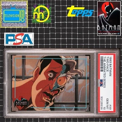 1993 Topps Batman: The Animated Series - #99 Dos Caras - PSA 10 GEMA COMO NUEVO - POP 1 Foto 1 de 4