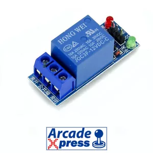 Rele 5V-12V Monedero Electrónico Arcade Relay for Electronic Coin Mech OP DIY - Bild 1 von 5