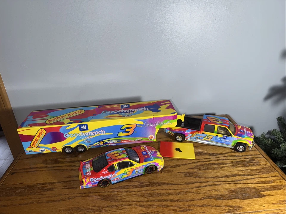 Brookfield Collectors Guild Dale Earnhardt Peter Max Hauler 1/24 Novo Na Caixa Edição Limitada - Imagem 1 de 4