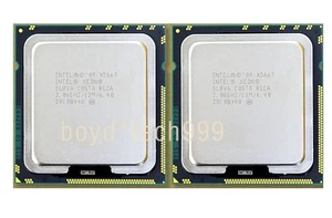 2 PCS Intel Xeon X5667 X5672 X5675 X5677 X5679 X5687 CPU Processor - Picture 1 of 12