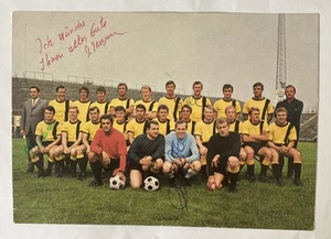 Mannschaftskarte TSV Alemannia Aachen Bergmann Verlag original signiert - Bild 1 von 2