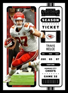 Travis Kelce 2022 Contenders FOOTBALL #59 Chiefs *200 - Picture 1 of 2