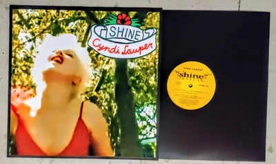 CYNDI LAUPER SHINE REMIXES  VINYL MAXI  US 12" - FREE CUSTOM PIC SLEEVE Foto 1 de 4
