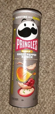 Pringles Ghost Pepper Ranch Flavored Potato Chips 5.5oz - 1 can - Image 1 of 4