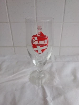 Ancien verre a bière galibier bière d'altitude  - Photo 1/2