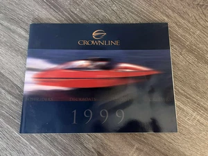 VINTAGE ORIGINAL 1999 CROWNLINE BOOT VERKAUFSPROSPEKT KATALOG DECKBOOTE KUSCHELN - Bild 1 von 2