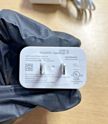 Lot of 3 Original Huawei 40W Super Fast Charger With Type-C Data Cable - Image 1 of 3