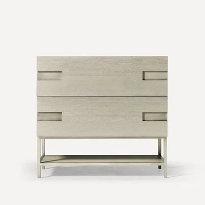 Robern CVSE36D Craft Series 36" Único - Cinza Natural com Estanho Escovado - Imagem 1 de 2