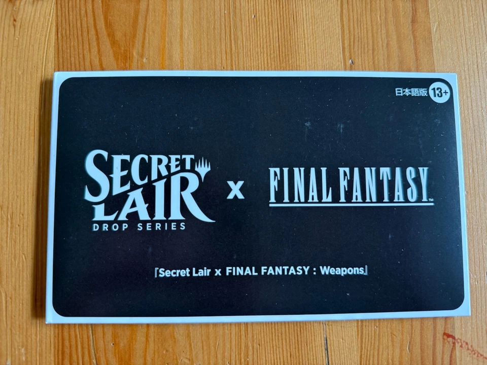 Juego de armas Magic The Gathering Final Fantasy Secret Lair japonés sin lámina Foto 1 de 1
