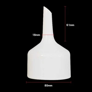 80mm Buchner Ceramic Porous Filter Funnel School Teaching Laboratory Use - Picture 1 of 1