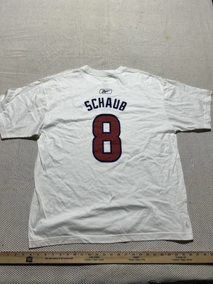 Houston Texans Matt Schaub #8 Camiseta Jersey Blanco Talla L Defecto Visto En Foto Foto 1 de 4