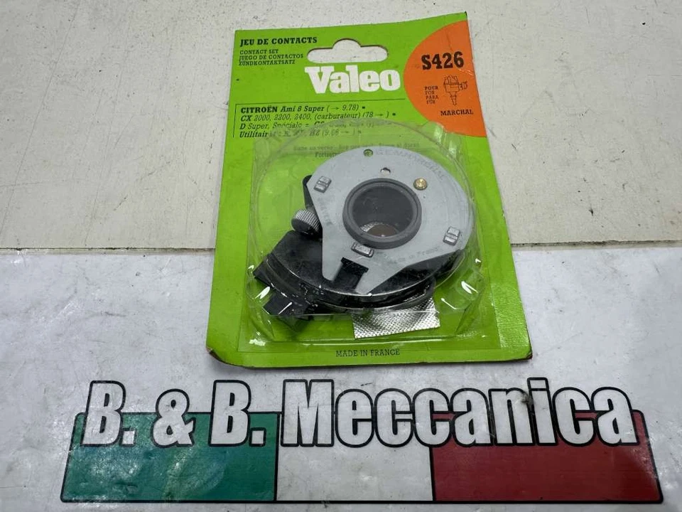 PIATTO CONTATTI PUNTINE SPINTEROGENO VALEO PEUGEOT 304 404 504 RENAULT R4 TAL... Foto 1 de 4