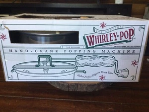 Whirley Pop Stovetop Popcorn Popper Wabash Valley Farms 6 Qt New - Picture 1 of 4