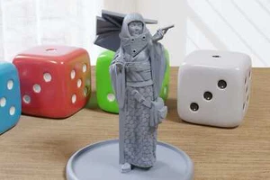 Maya Lewis - Mini Impreso en 3D - Cyberpunk / Ciencia Ficción - Wargaming Miniatura de Mesa - Imagen 1 de 6