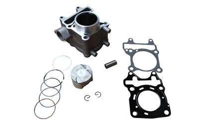 MAX-MOTORCYCLES ADATTO HONDA FORZA NSS125 KIT COMPLETO ANELLI PISTONE CANNA CILINDRO 2014-2019