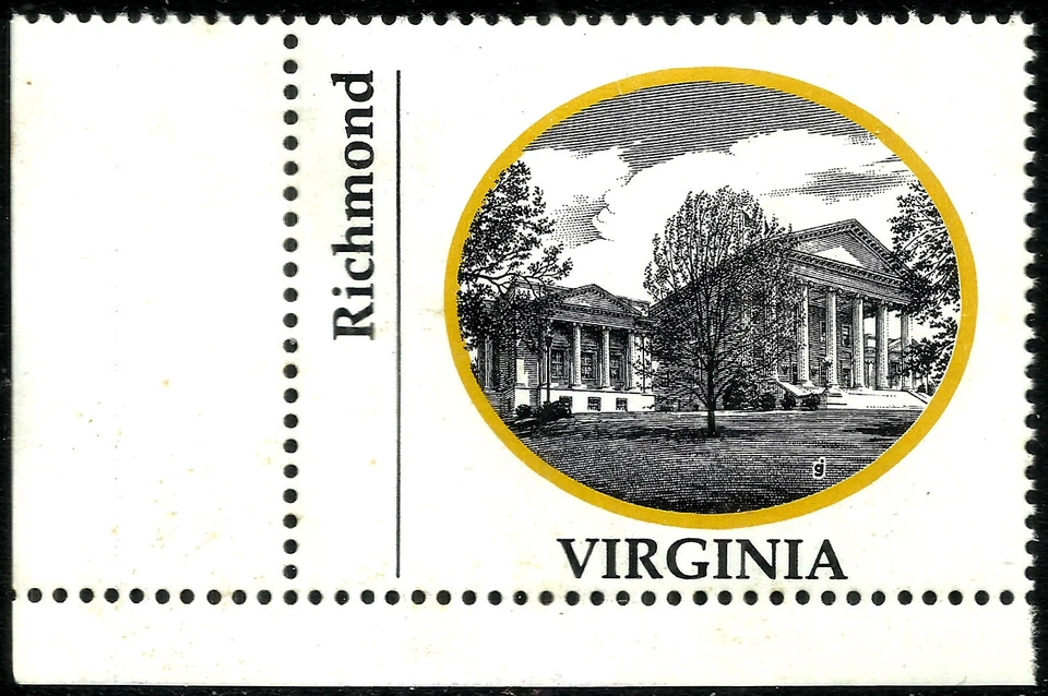 ARCHITECTURE, VIRGINIA, RICHOMOND, NICE CINDERELLA, MNH - Image 1 of 1