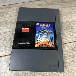 Caesars World of Gambling (Philips CD-i, 1991) Longbox W Manual - Picture 1 of 10
