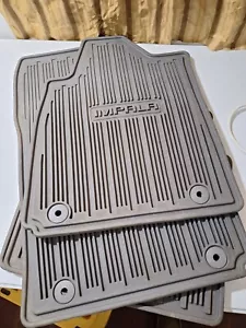 Chevy Impala All Weather Floor Mats OEM From 2016 LTZ Fits 2014-2020 - Foto 1 di 9