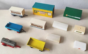 AUSWAHL vintage ANHÄNGER Container LKW Aufbau Ersatzteil Part Die Cast RARITÄT - Bild 1 von 28