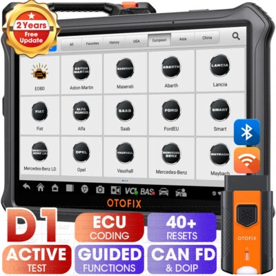 OTOFIX D1 Outils scanners OBD Systèmes Complète Codage ECU 40+ Les fonctions FR - Image 1 of 4