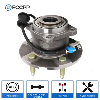 1P Wheel Hub Bearing Rear For Chevy Equinox 2005-2006 Saturn Vue 2002-2007 w/ABS - Image 1 of 4
